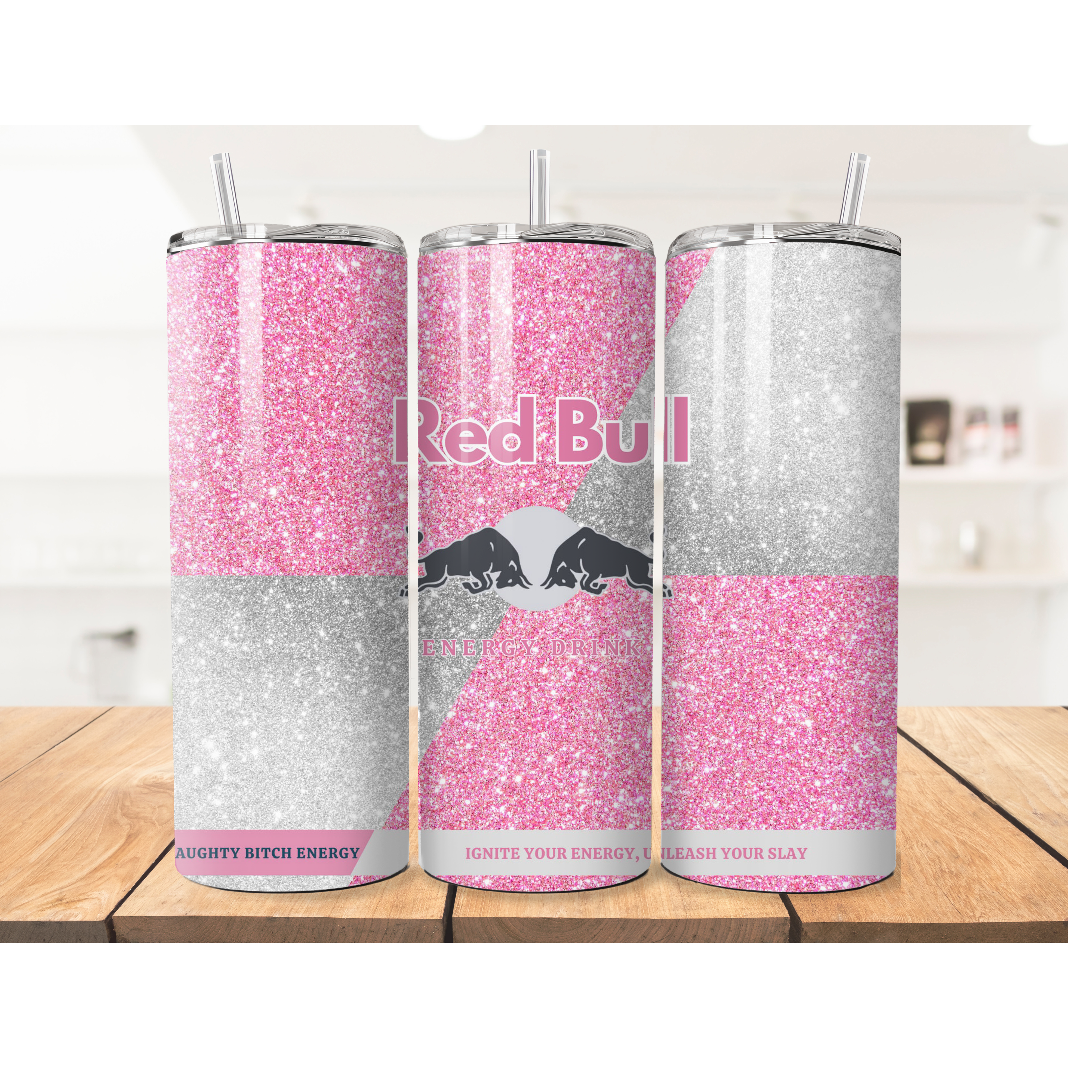 Cheeky Red Bull 20 oz  Tumbler