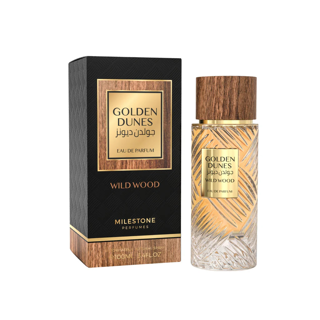 MILESTONE COLLECTION Golden Dunes Wild Wood 100ml   x 4
