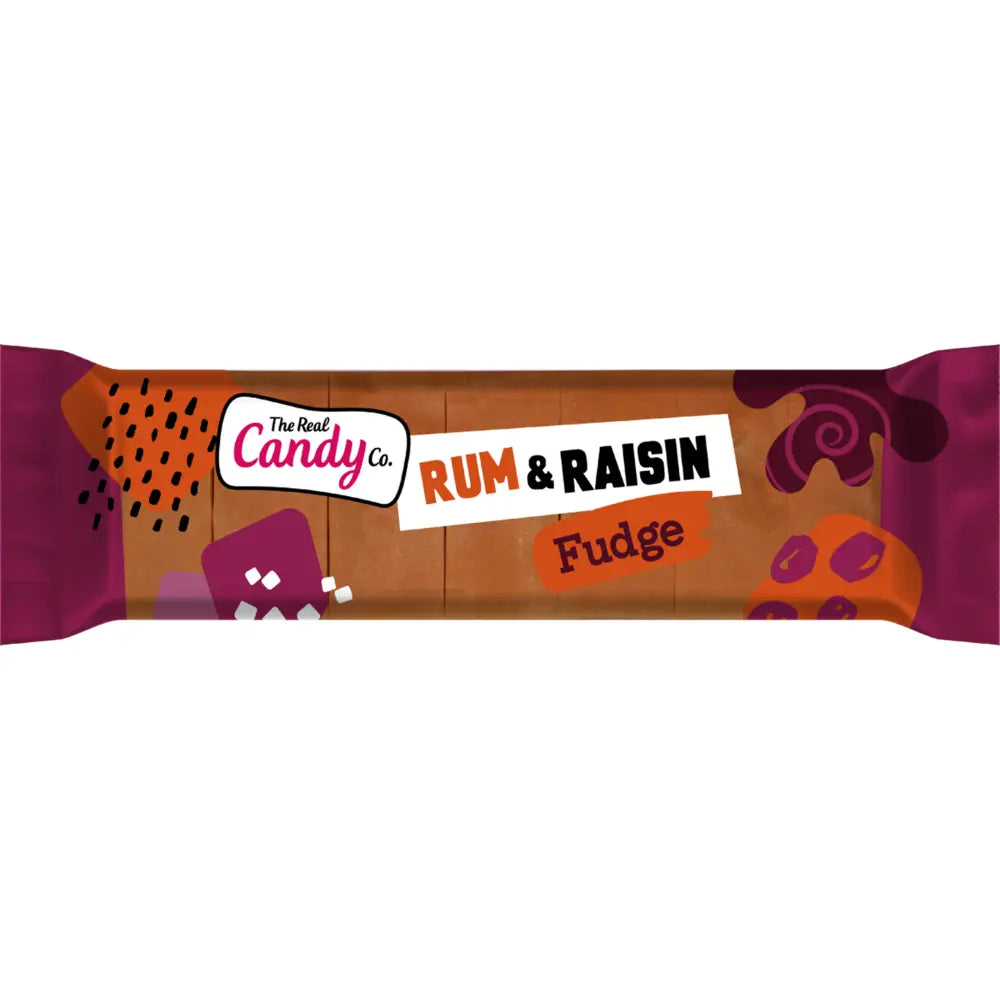 Rum & Raisin Fudge Bar 130g