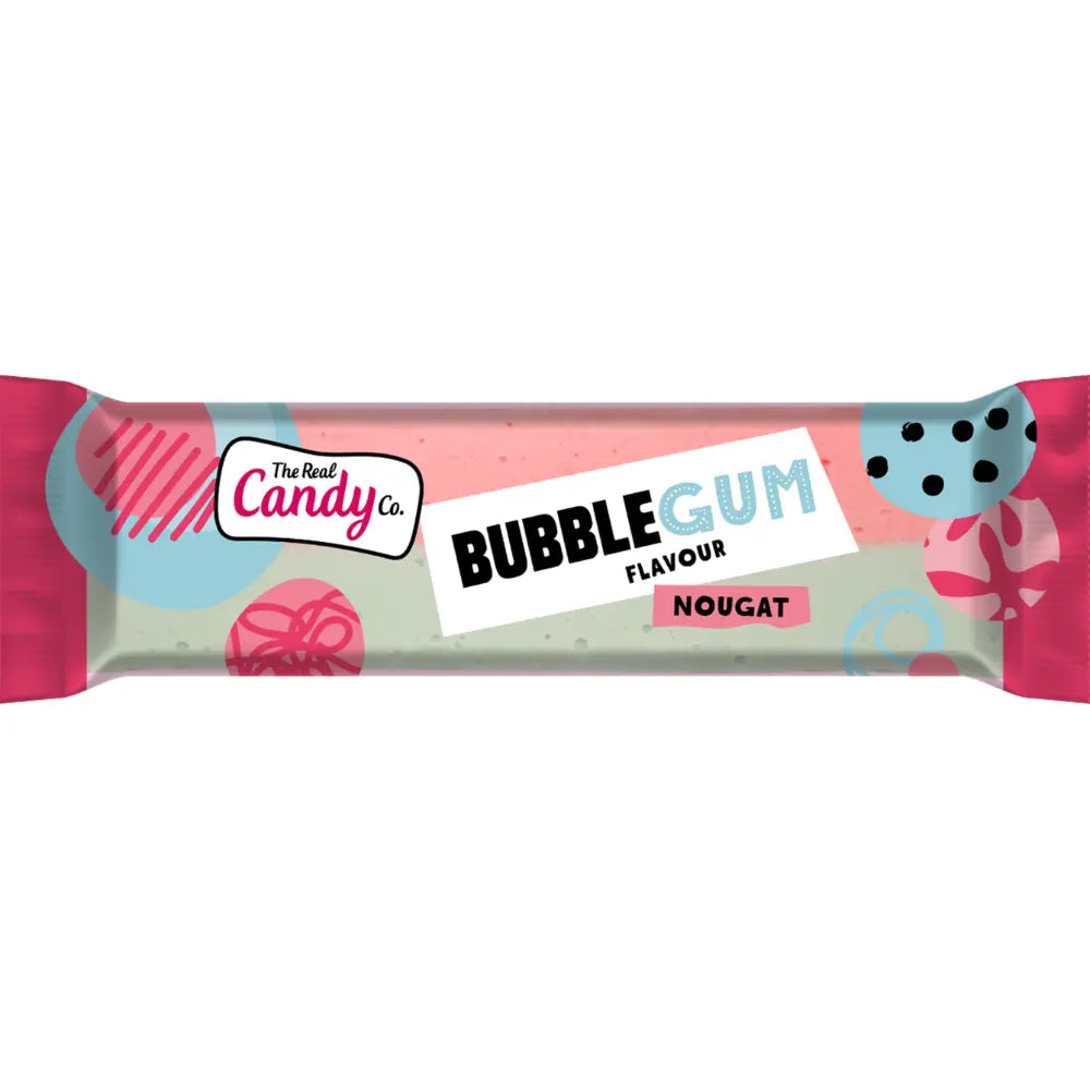 Bubblegum Nougat Bar 130g