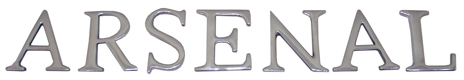 9cm Cast Aluminium Arsenal Letters