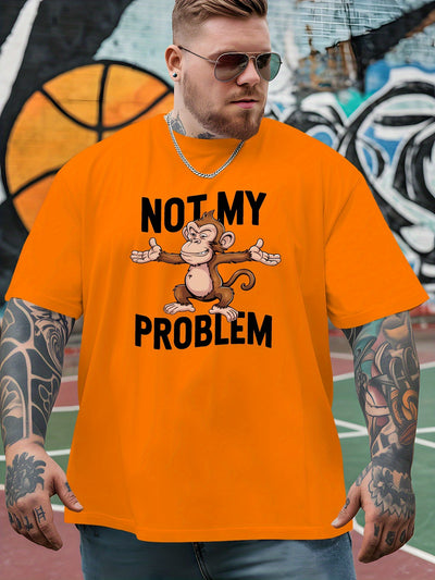 Men's T-Shirt 'Not My Problem', 46-56