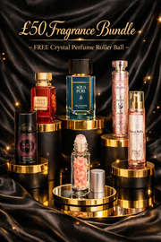 £50 Fragrance collection + FREE crystal Perfume roller (fragrance included)