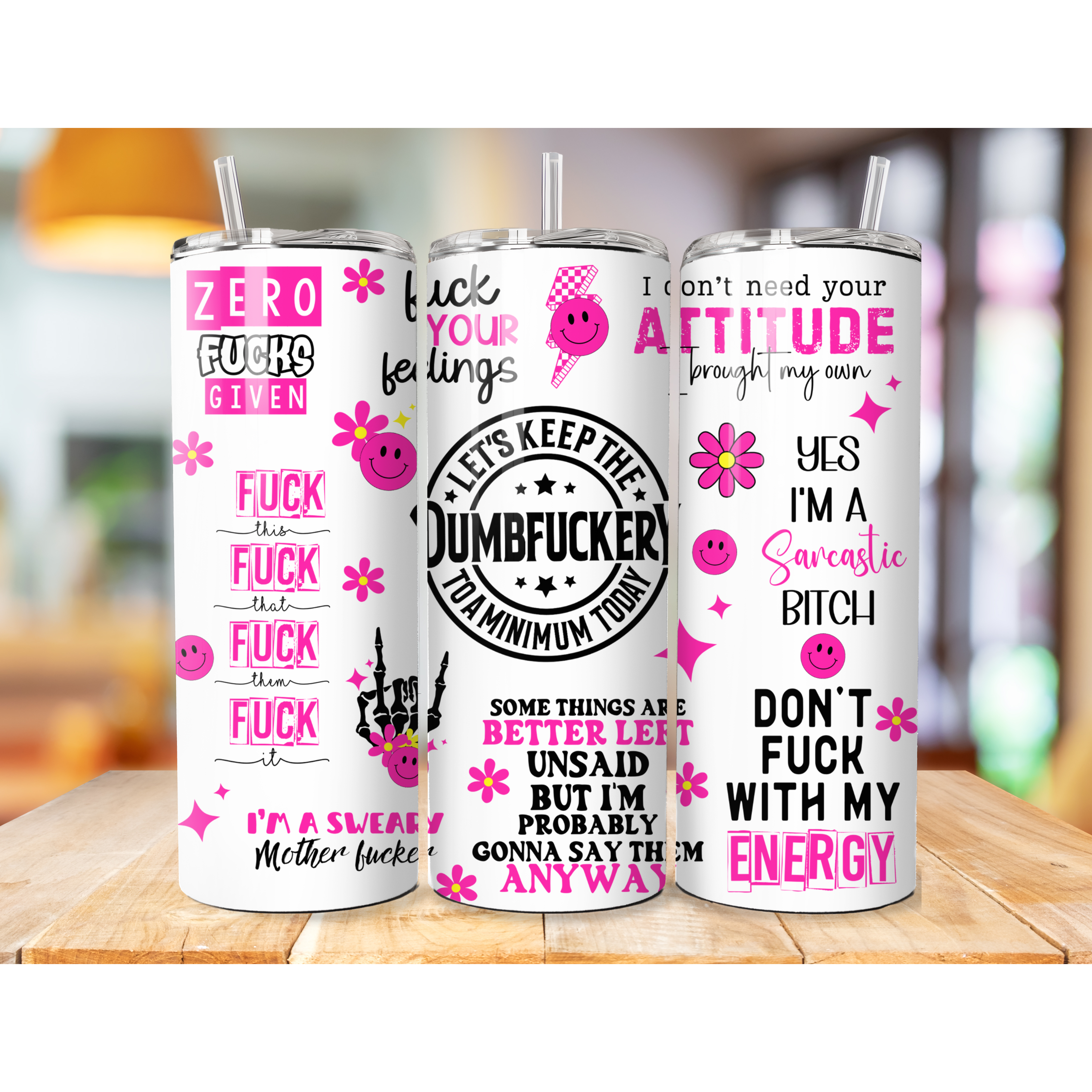 20 oz dumbFuckery  Tumbler