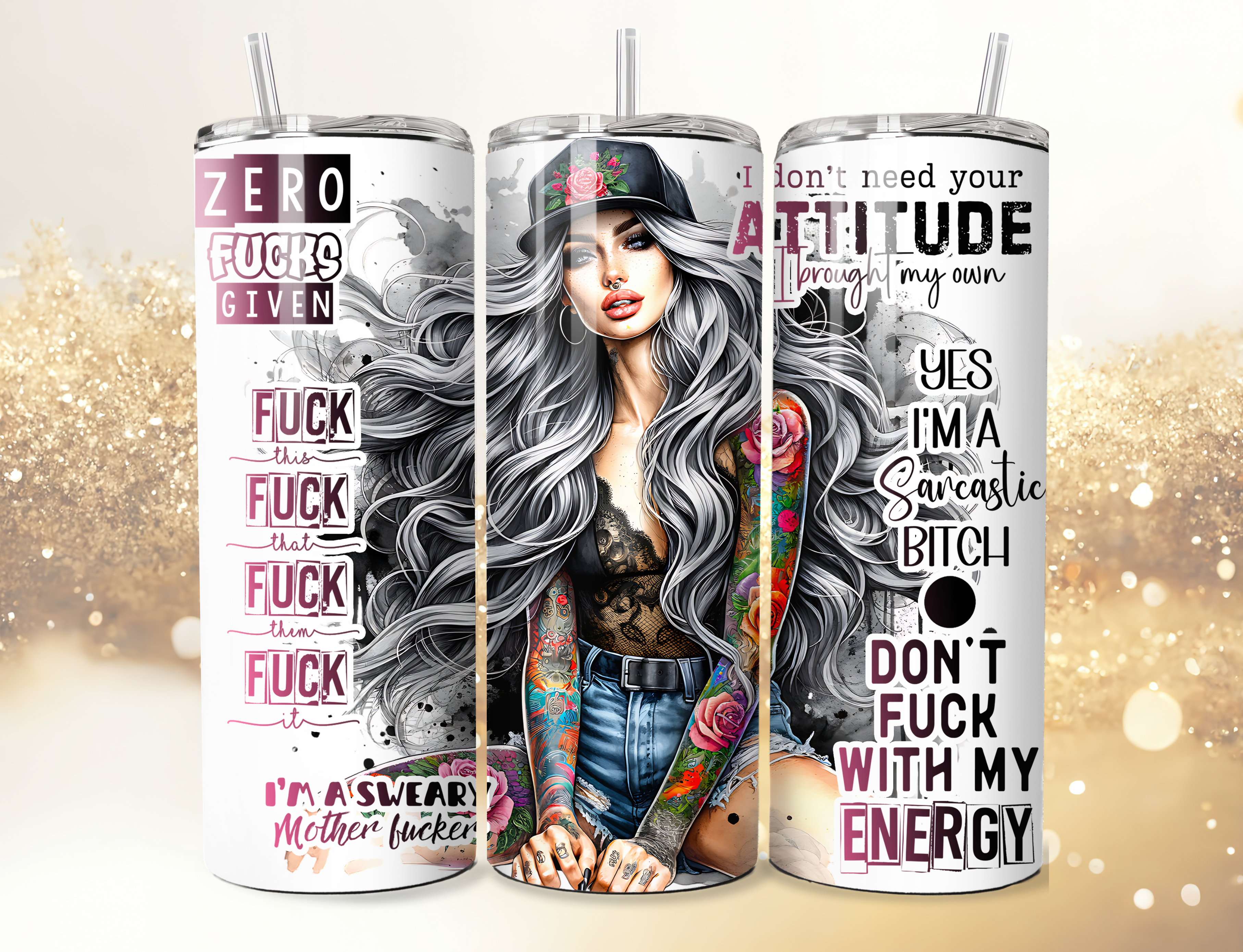 20 oz  Tumbler Zero given