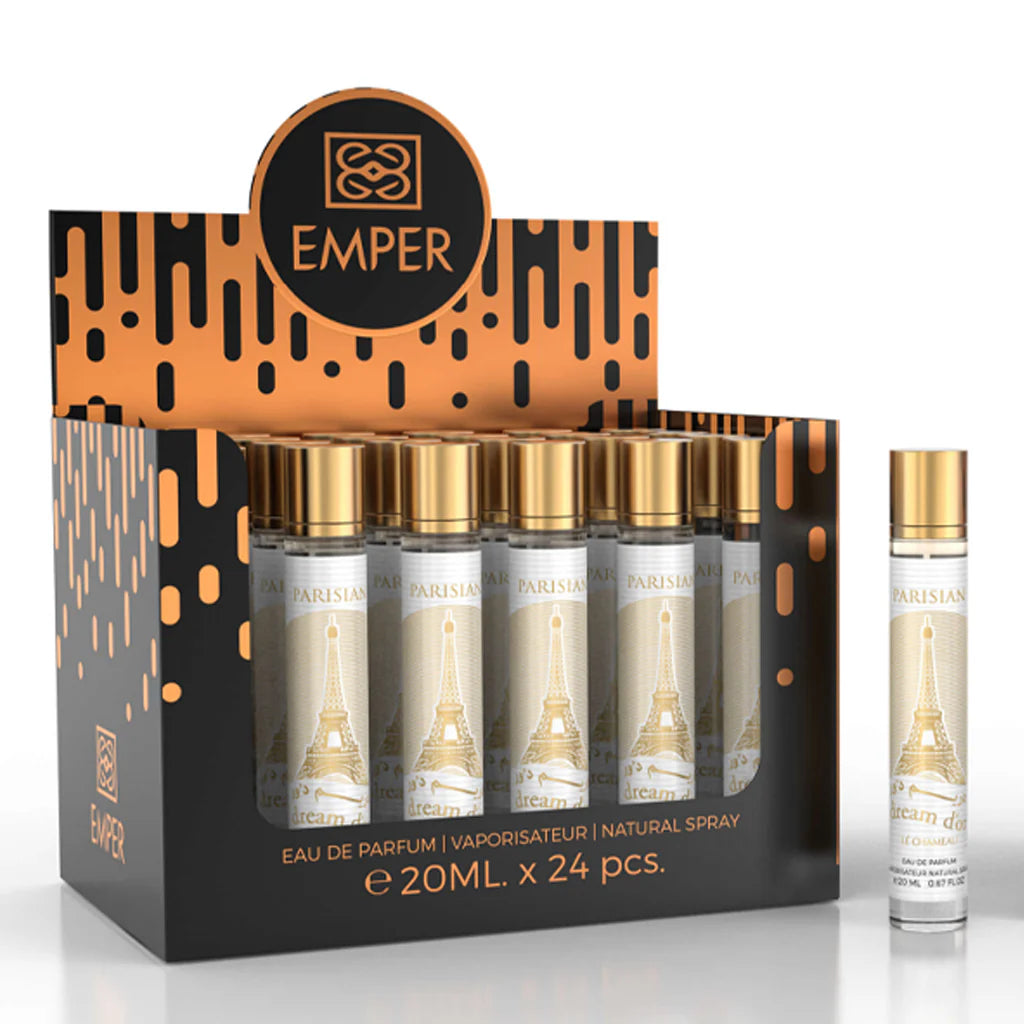 Le Chameau Parisian Dream D'Or Eau De Parfum 23x 20ml Plus 1 Free Tester