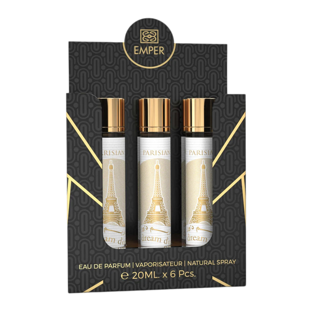 Le Chameau Parisian Dream D'Or Eau De Parfum 5 x 20ml + 1 free