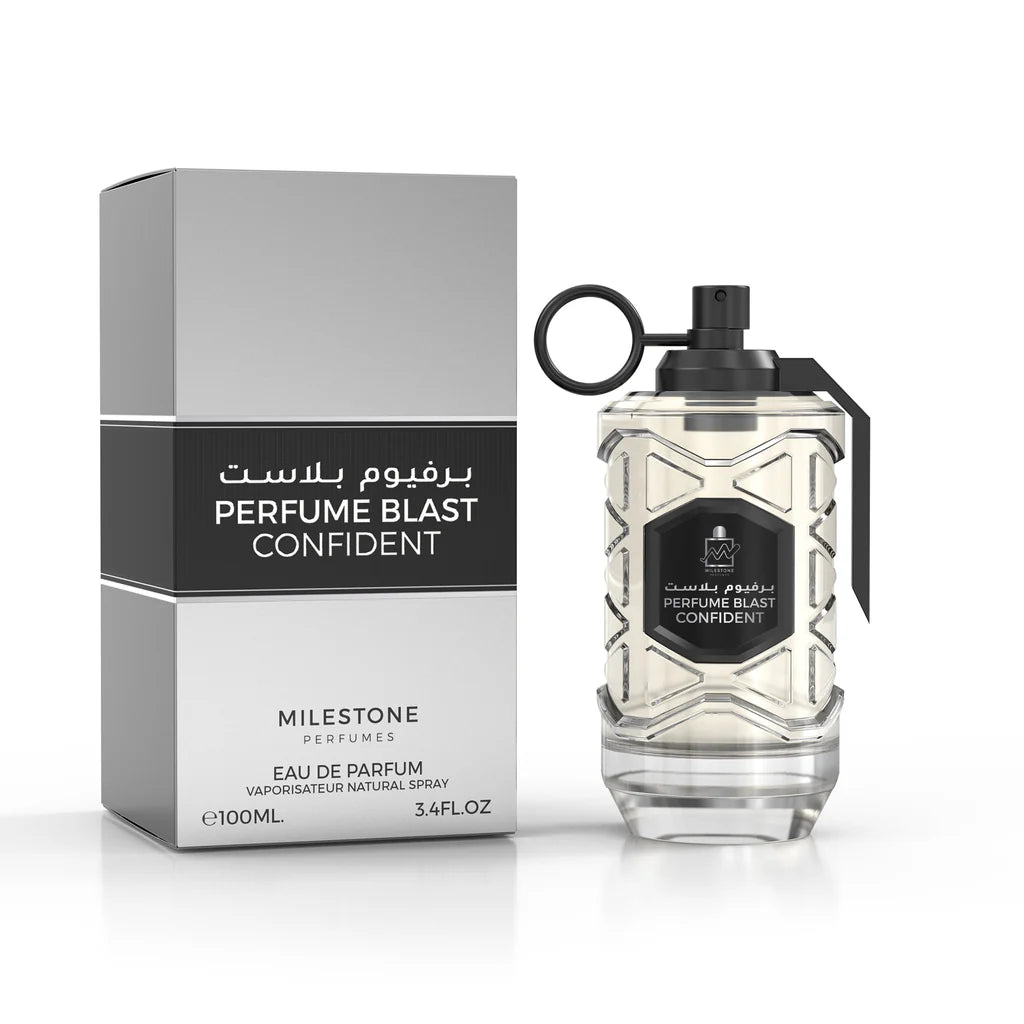 MILESTONE COLLECTION PERFUME BLAST CONFIDENT  x 4
