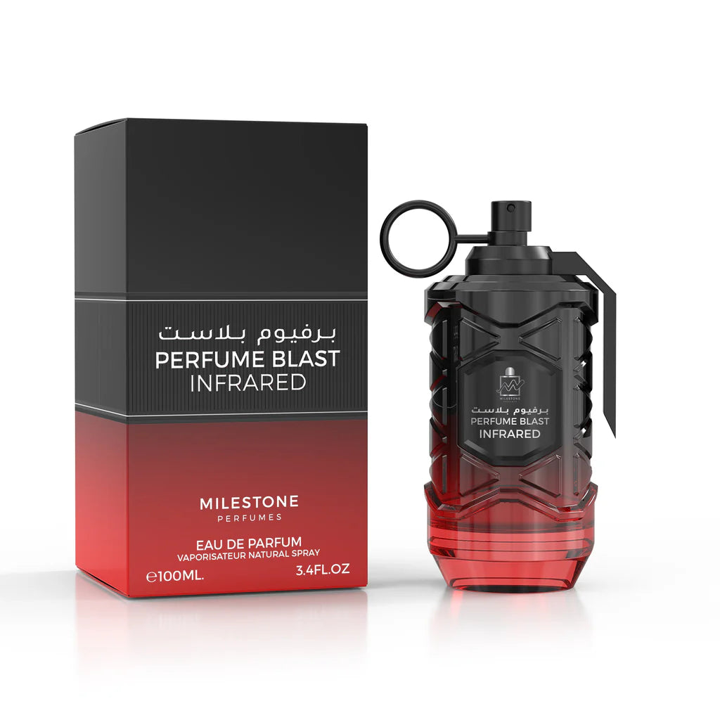 MILESTONE COLLECTION PERFUME BLAST INFRARED 100ML x 4