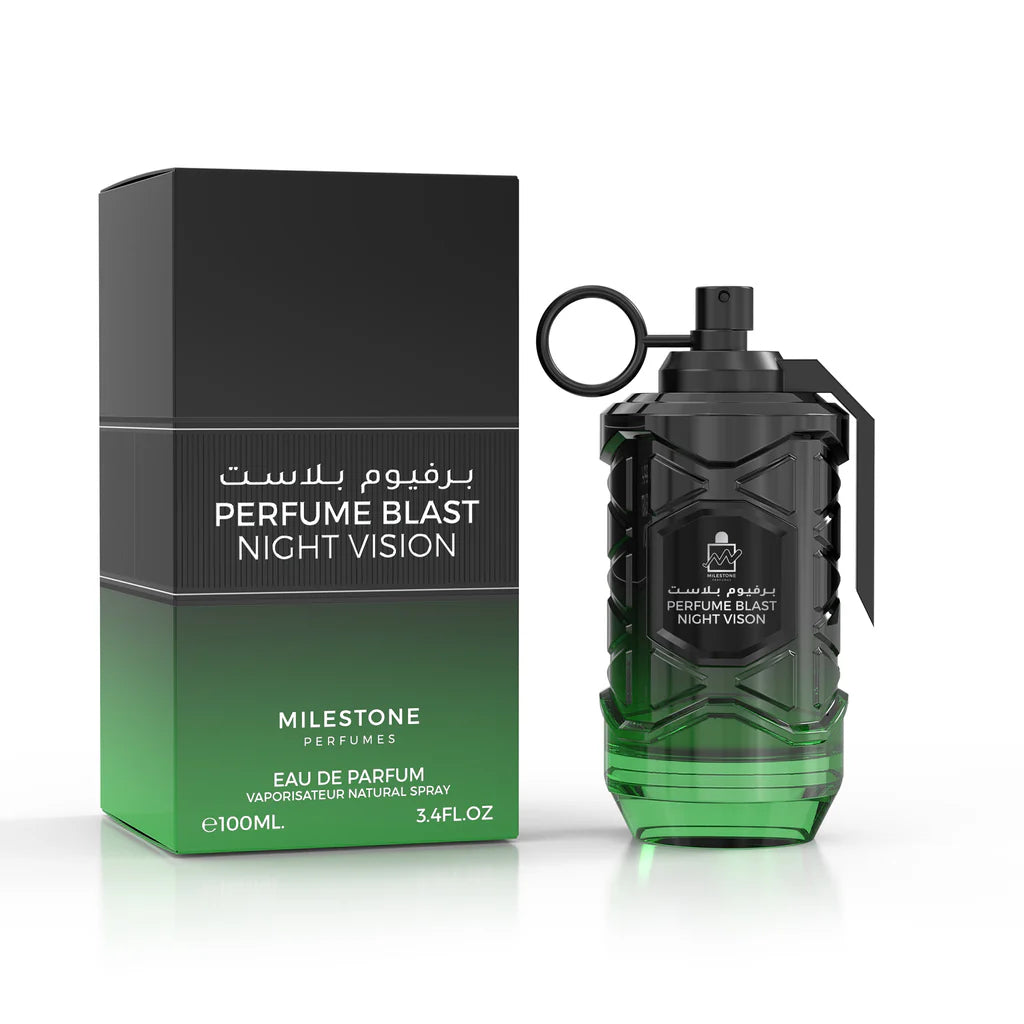 MILESTONE COLLECTION PERFUME BLAST NIGHT VISION x 4
