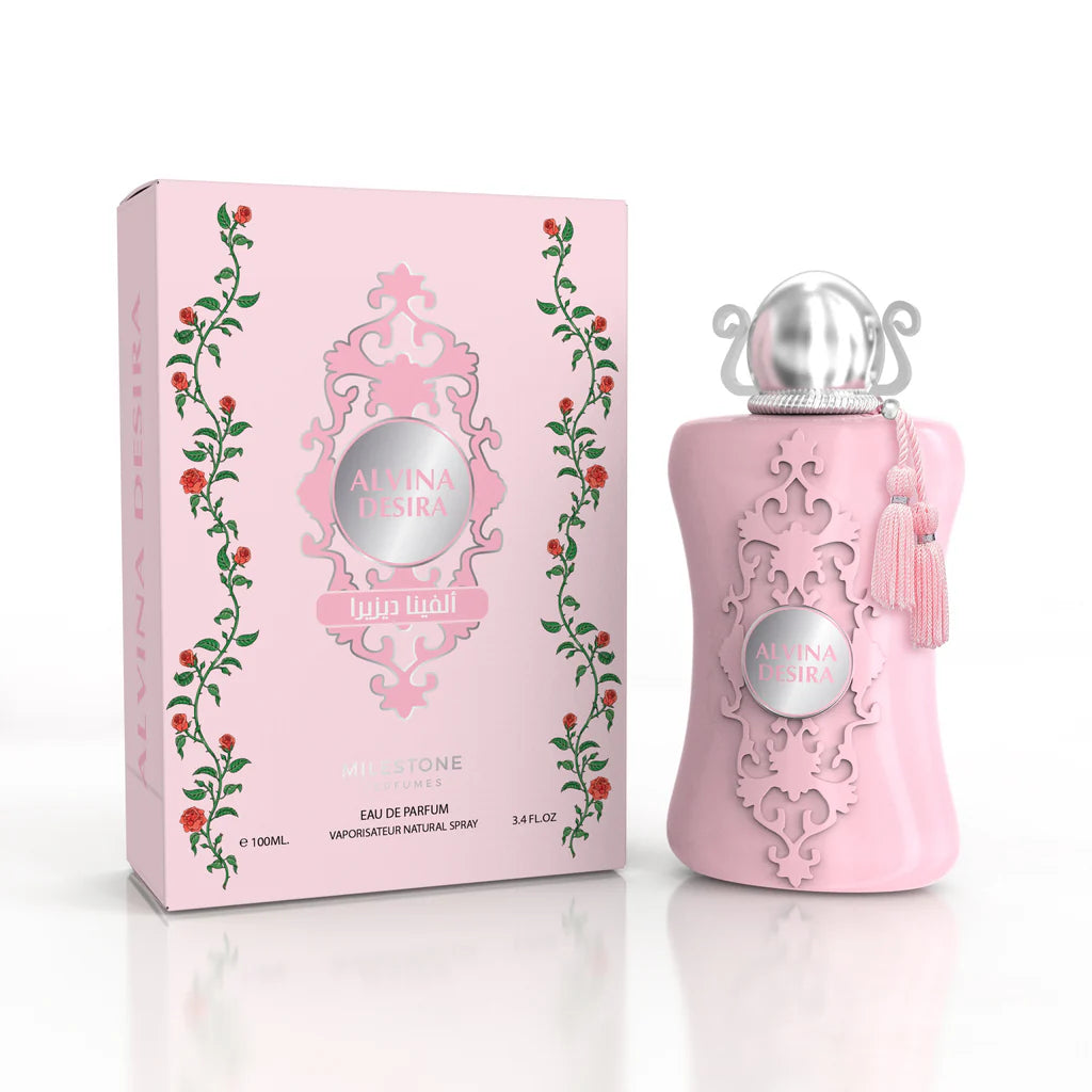 MILESTONE COLLECTION ALVINA DESIRA  100ML x 4