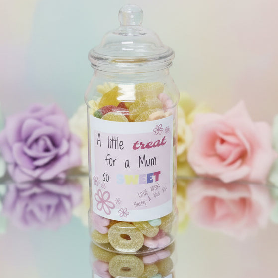 Sweet Mum Personalised Jar