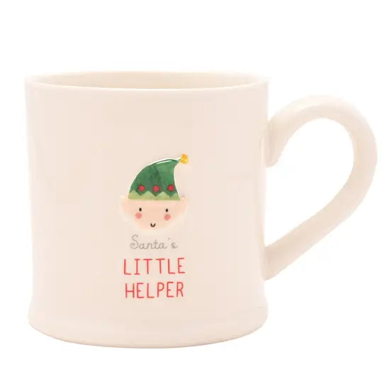 Love Life Christmas Embossed Mug - Elf