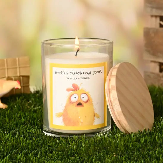 The Funny Farm Candle 250g - "Smells Clucking Good"